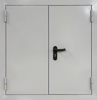 Стальной серый двустворчатый люк