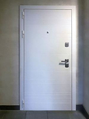 Дверь белого цвета