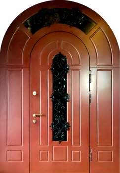 Арочная стальная дверь Арочная стальная дверь