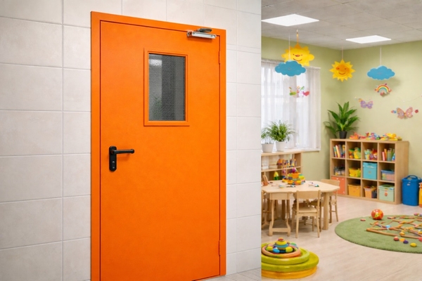 «Ника Сталь» изготовила двери для детского сада в Москве «Ника Сталь» изготовила двери для детского сада в Москве