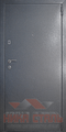 Стальная дверь в квартиру с зеркалом