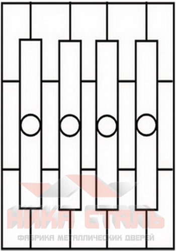 Сварная решетка на окно СР 18 Сварная решетка на окно СР 18