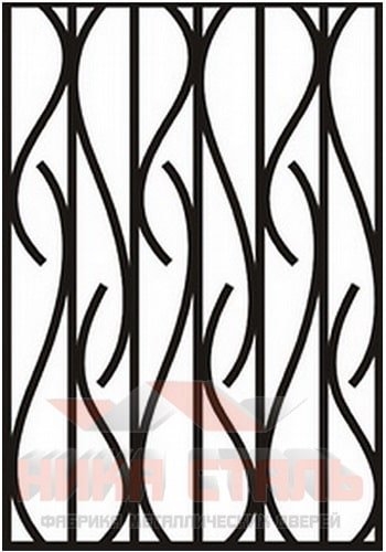 Сварная решетка на окно СР 6 Сварная решетка на окно СР 6