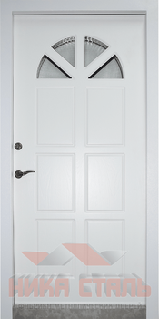 Дверь терморазрыв со стеклом Дверь терморазрыв со стеклом