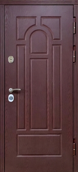 Входная квартирная дверь с фрезеровкой Входная квартирная дверь с фрезеровкой